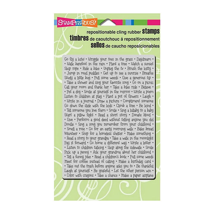 Stampendous Rubber Stamps - Summer Days