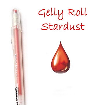 Sakura Gelly Roll Glitter Stardust - Red