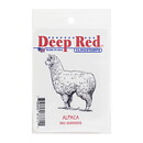 Deep Red Rubber Stamps - Alpaca