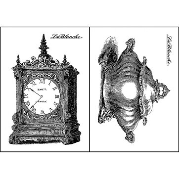 La Blanche - Standing clock