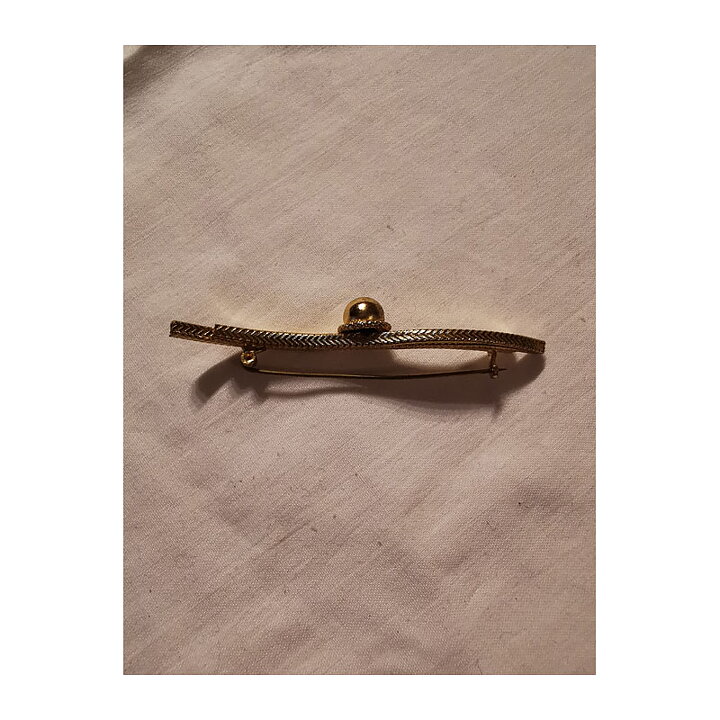 Brooch - Pin With Pearl