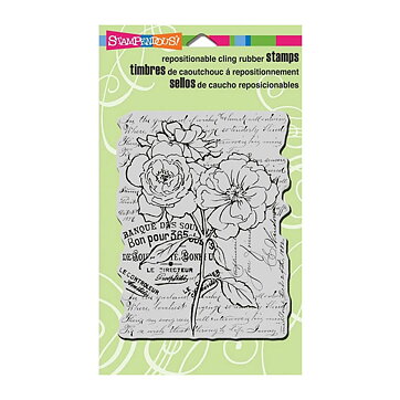 Stampendous Rubber Stamps - Wild Roses
