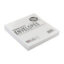 Leader Paper Products Envelopes - Square Vellum White