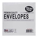 Leader Paper Products Envelopes - Square Vellum White