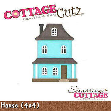 Cottage Cutz Dies 4x4 House