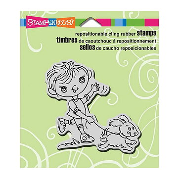 Stampendous Rubber Stamps - Puppy Kiddo