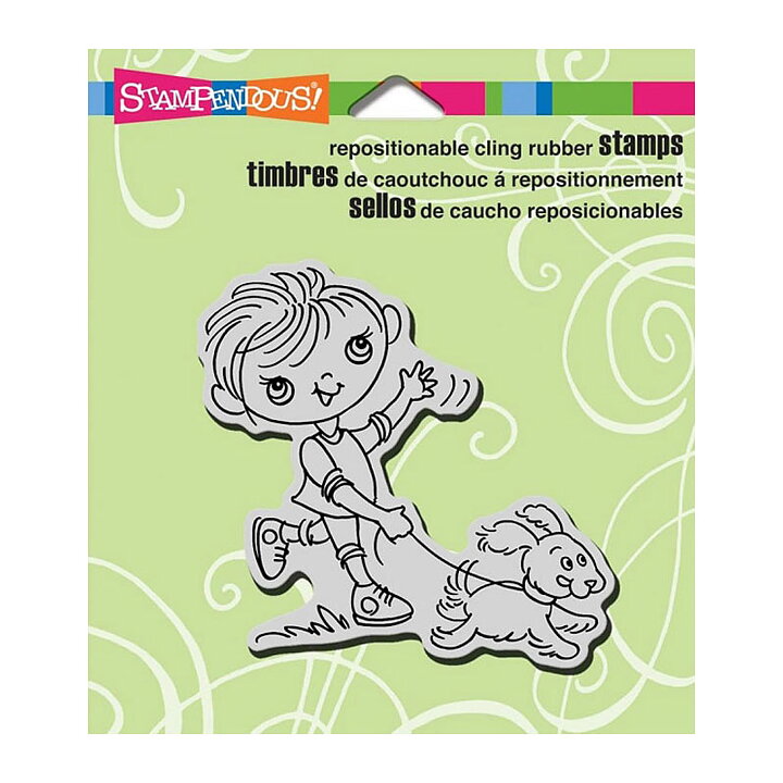 Stampendous Rubber Stamps - Puppy Kiddo