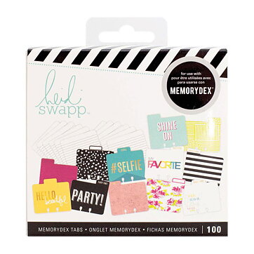 American Crafts / Heidi Swapp File Cards & Tabbed Dividers - Selfie