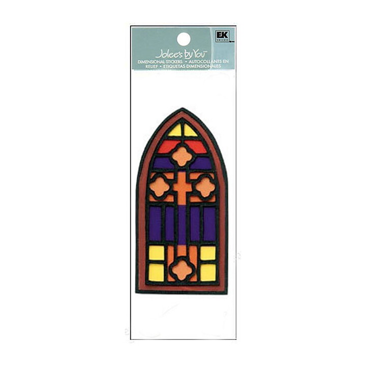 EK Success Stickers Jolee's By You Small - Stained Glass