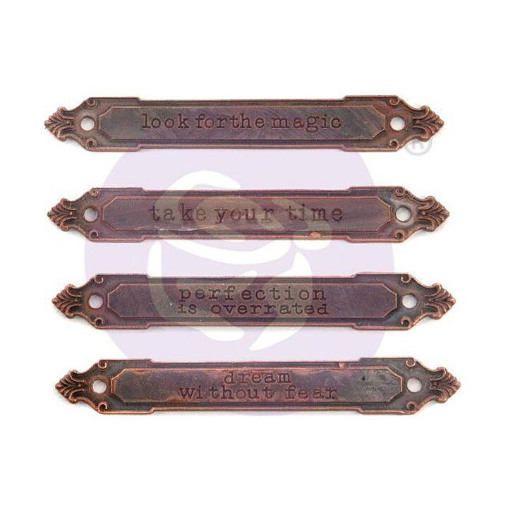 Prima Marketing Finnabair Mechanicals - Rusty Labels