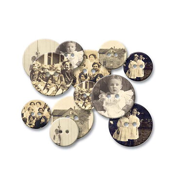 Jenni Bowlin Buttons - Old Time Photos