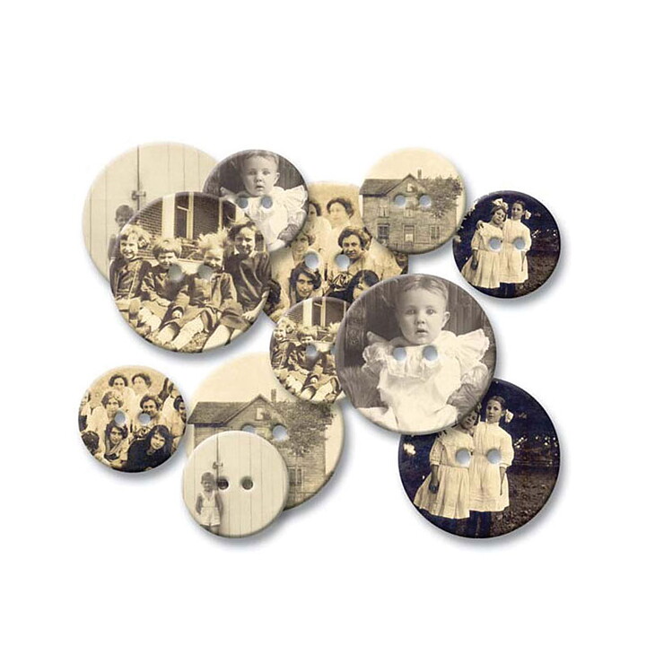 Jenni Bowlin Buttons - Old Time Photos