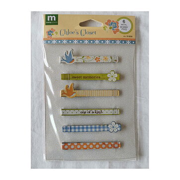 Making Memories Chloe´s Closet - Bobby Pins