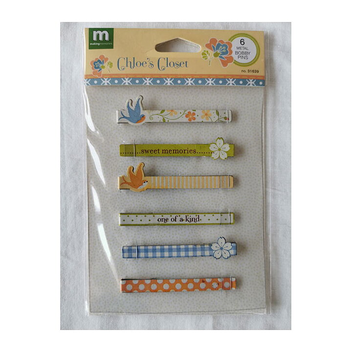 Making Memories Chloe´s Closet - Bobby Pins