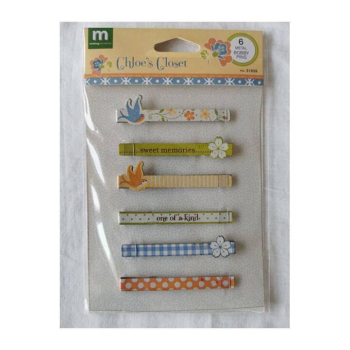 Making Memories Chloe´s Closet - Bobby Pins