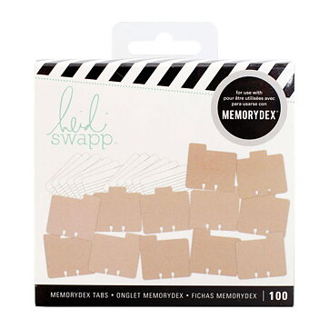 American Crafts / Heidi Swapp File Cards & Tabbed Dividers - Kraft