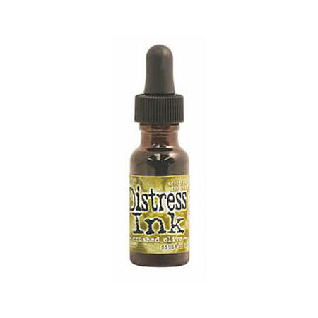 Tim Holtz Distress Ink Refill - Crushed Olive
