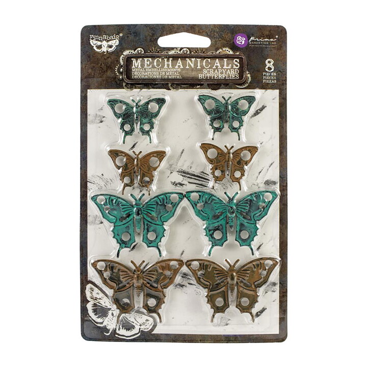 Prima Marketing Finnabair Mechanicals - Scrapyard Butterflies