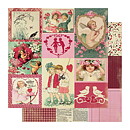 Authentique Double-Sided Cardstock Pack - February