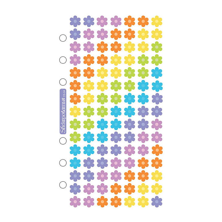 EK Success Sticko Stickers - Jelly Flowers Glittering
