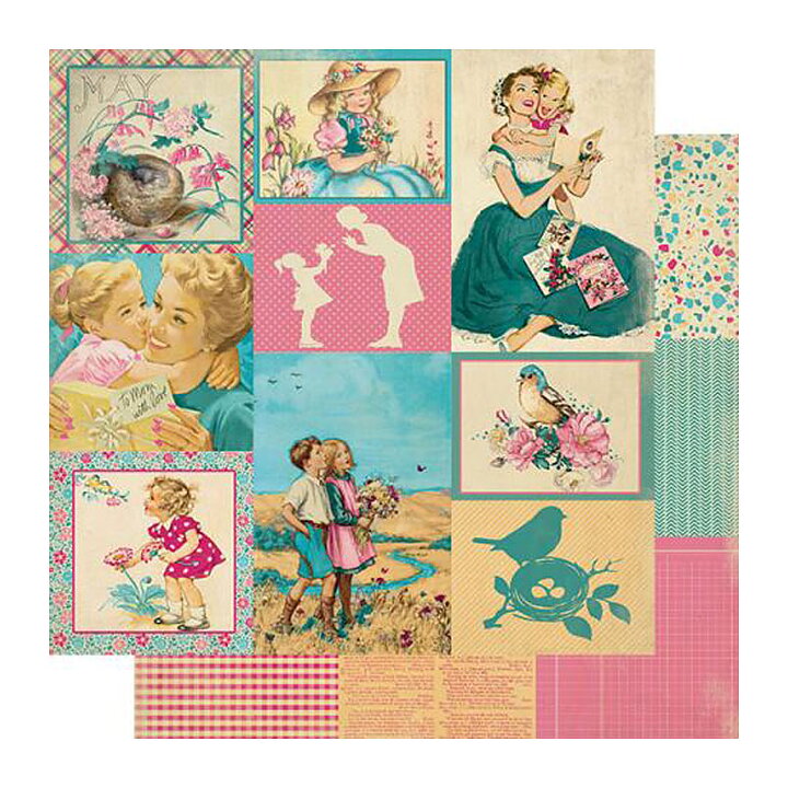 Authentique Double-Sided Cardstock Pack - May