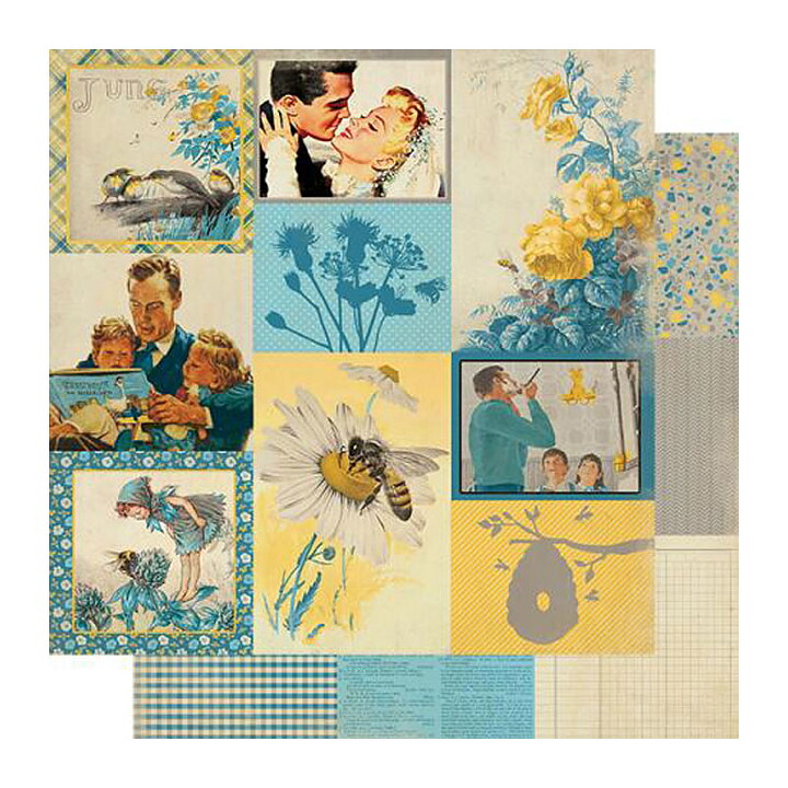 Authentique Double-Sided Cardstock Pack - June