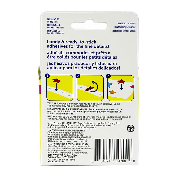 Glue Dots Permanent - Micro 325 Dots 