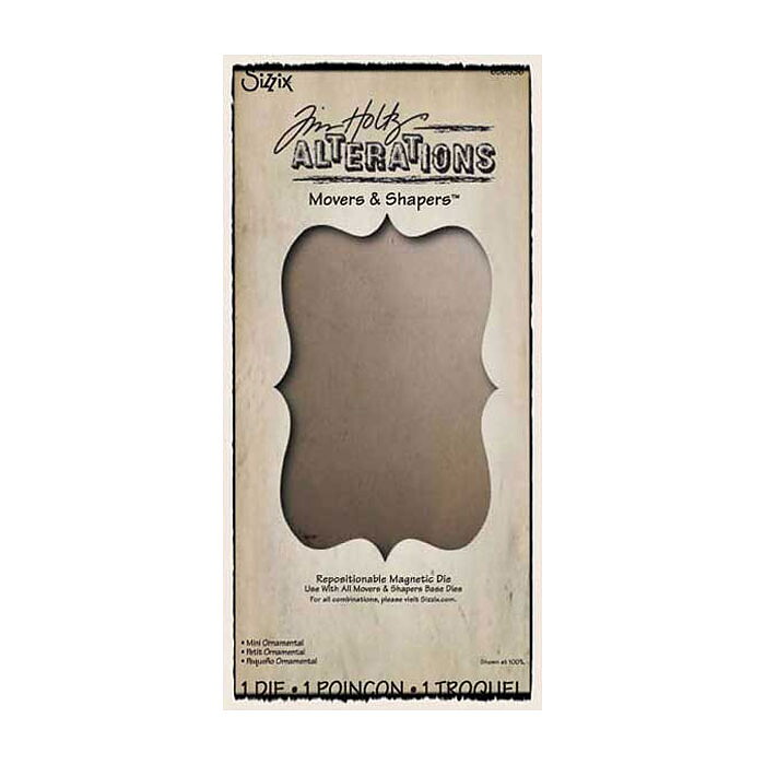 Tim Holtz Sizzix Alterations Movers & Shapers - Mini Ornamental