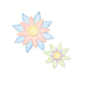 BK Dies 3x3 Flower Design a Wild Flower