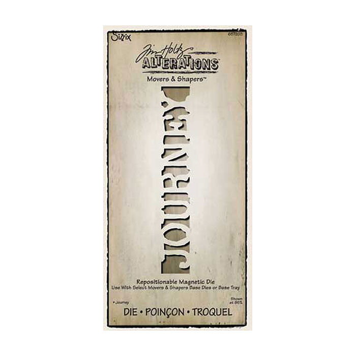 Tim Holtz Sizzix Alterations Movers & Shapers - Journey