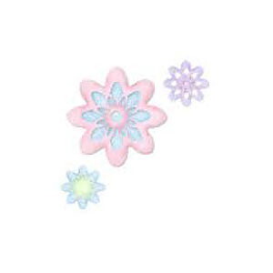 BK Dies 3x3 Flower Design a Lacy Flower