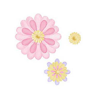 BK Dies 3x3 Flower Design a Blossom Flower