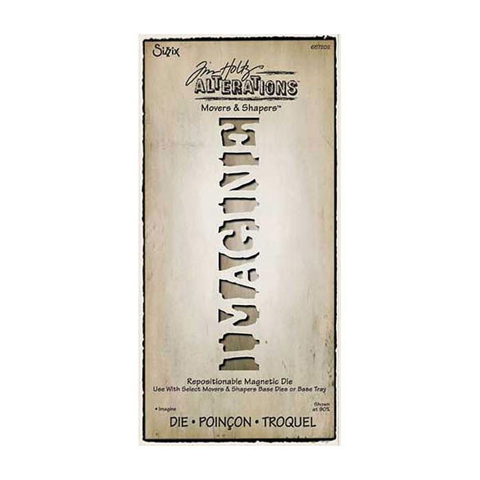 Tim Holtz Sizzix Alterations Movers & Shapers - Imagine