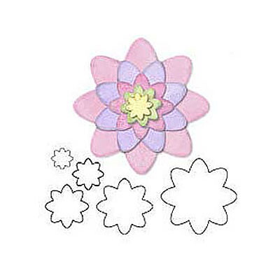 BK Dies 3x3 Flower Design a Collection 2
