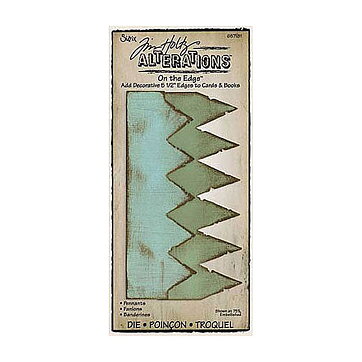 Tim Holtz Sizzix Alterations Die On The Edge - Pennants