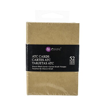 Prima Marketing Altered ATC Card Set - Kraft