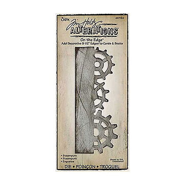 Tim Holtz Sizzix Alterations Die On The Edge - Steampunk