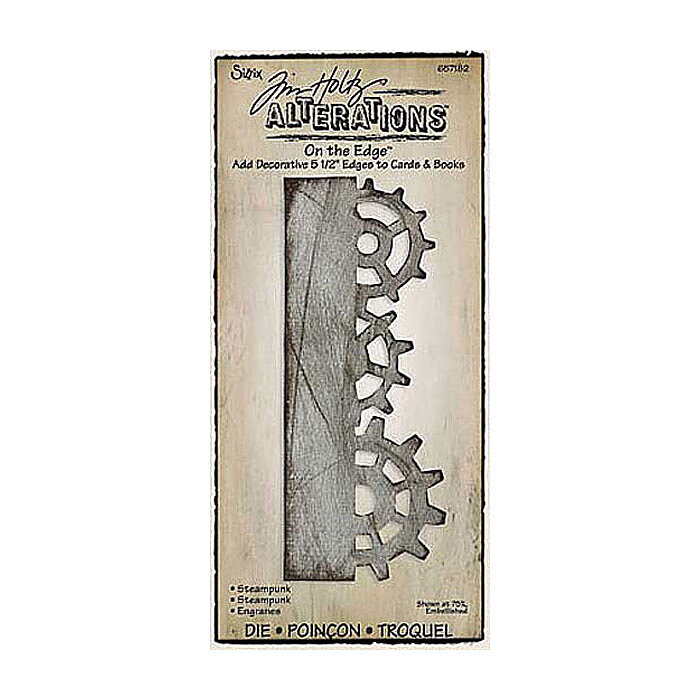 Tim Holtz Sizzix Alterations Die On The Edge - Steampunk