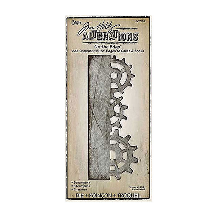 Tim Holtz Sizzix Alterations Die On The Edge - Steampunk