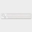 Tim Holtz Sizzix Alterations Die Sizzlits Decorative Strips - Mini Paper Rosettes