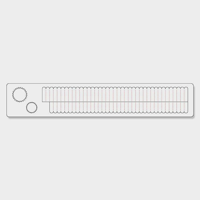 Tim Holtz Sizzix Alterations Die Sizzlits Decorative Strips - Mini Paper Rosettes