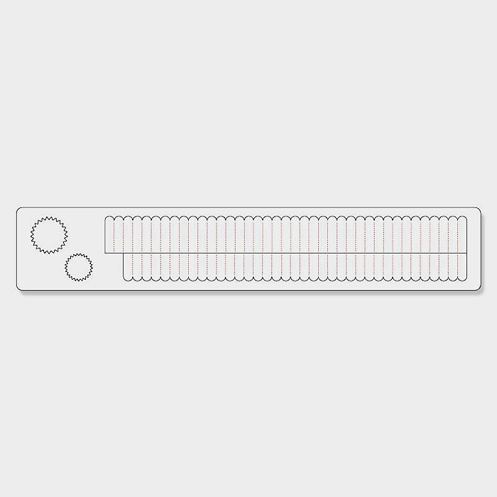 Tim Holtz Sizzix Alterations Die Sizzlits Decorative Strips - Mini Paper Rosettes