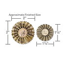 Tim Holtz Sizzix Alterations Die Sizzlits Decorative Strips - Mini Paper Rosettes
