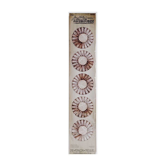 Tim Holtz Sizzix Alterations Die Sizzlits Decorative Strips - Mini Paper Rosettes