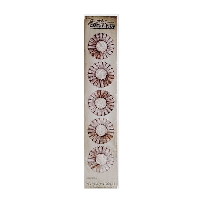 Tim Holtz Sizzix Alterations Die Sizzlits Decorative Strips - Mini Paper Rosettes