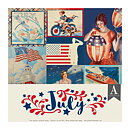 Authentique Double-Sided Cardstock Pack - July