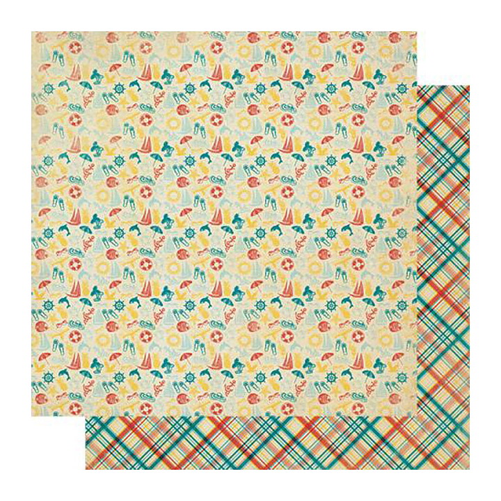 Authentique Double-Sided Cardstock Pack - August