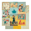 Authentique Double-Sided Cardstock Pack - August