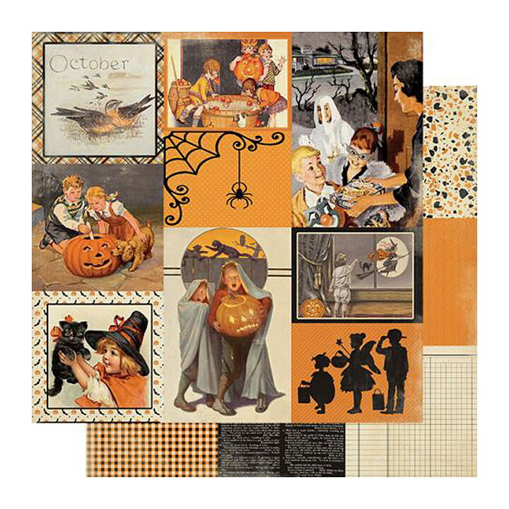 Authentique Double-Sided Cardstock Pack - October