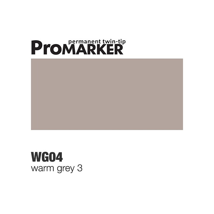 ProMarker -  WG04 Warm Grey 3